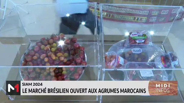 Siam 2024 : le marché brésilien ouvert aux agrumes marocains