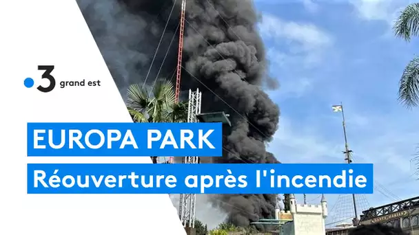 Europa Park : ce que l'on sait de l'incendie spectaculaire du parc d'attractions