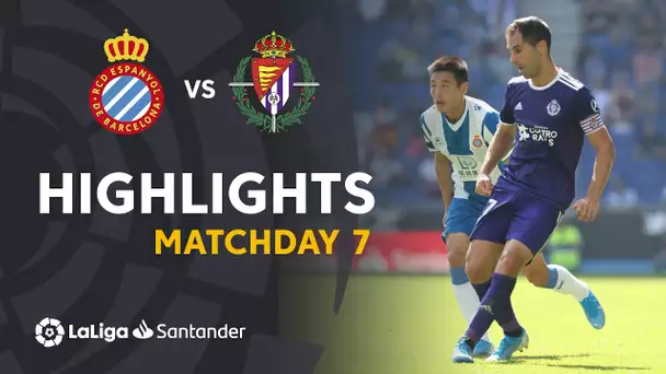 Highlights RCD Espanyol vs Real Valladolid (0-2)