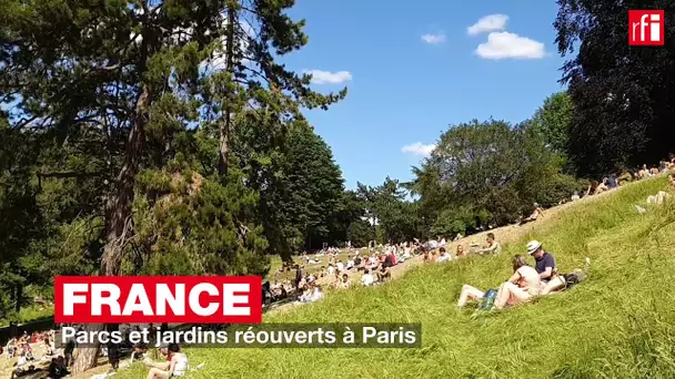 France : parcs et jardins réouverts à Paris