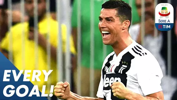 Ronaldo is Top Scorer with 17! Fernandes Scores a Sweet Strike vs Udinese | EVERY Goal R22 | Serie A
