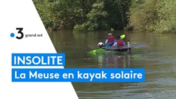 Descendre la Meuse en kayak solaire