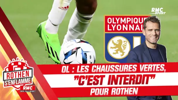 OL : Les chaussures vertes, "c'est interdit" pour Rothen (Rothen s'enflamme)