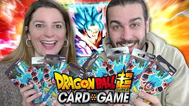 ON OUVRE DES CARTES DRAGON BALL SUPER POUR LA PREMIERE FOIS ! KIM A UNE CHANCE INCROYABLE !