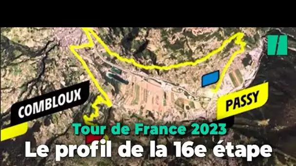 Tour de France 2023: le profil de la 16e étape