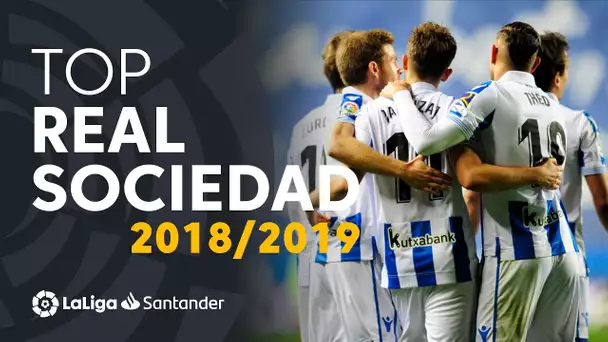 TOP Goles Real Sociedad LaLiga Santander 2018/2019