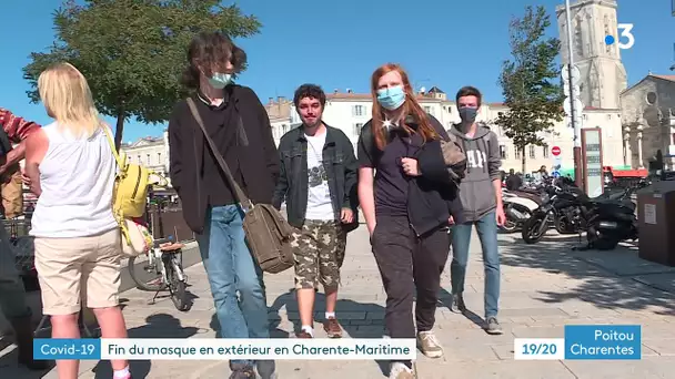 Covid-19 : fin du masque en extérieur en Charente-Maritime