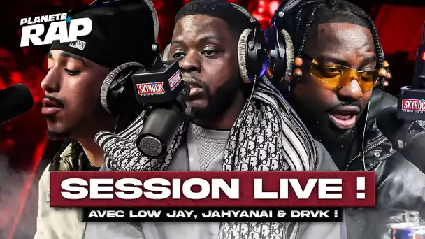 SESSION LIVE avec Driks, Jahyanai, Low Jay & DrVK ! #PlanèteRap