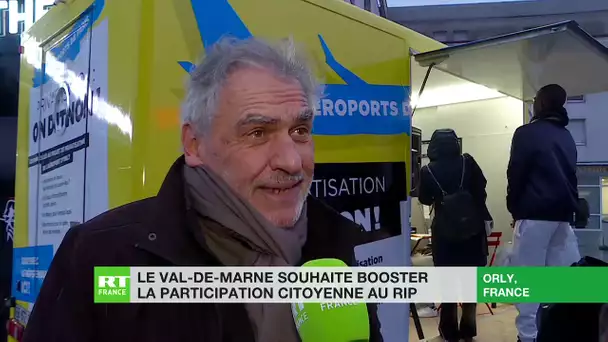 RIP ADP : un bus parcourt le Val-de-Marne pour sensibiliser les habitants sur le référendum