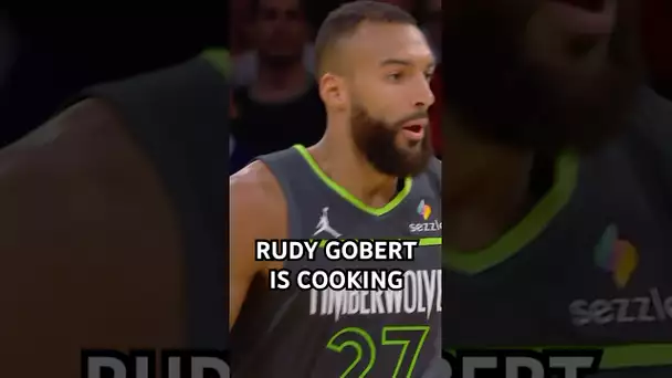HUGE PUTBACK SLAM by Gobert!