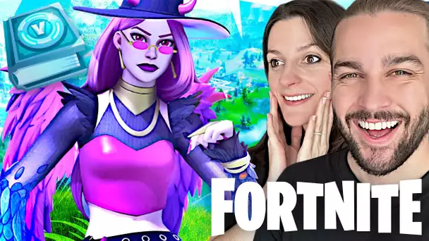 ON CRAQUE POUR LE NOUVEAU SKIN D'OPALINE SUR FORTNITE ! PACK QUETES DE L'ETOILE HURLANTE