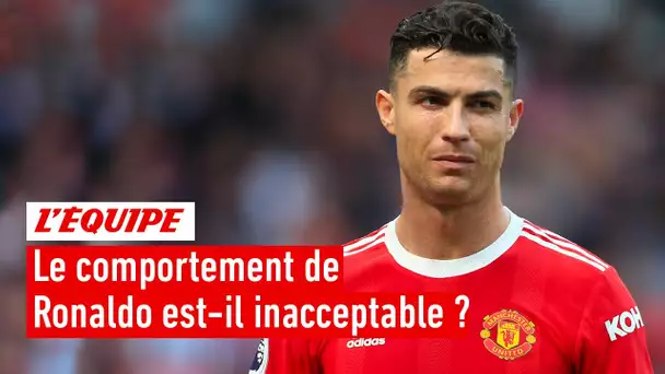 Malaise CR7 à Manchester United : Un comportement inacceptable de Cristiano Ronaldo ?