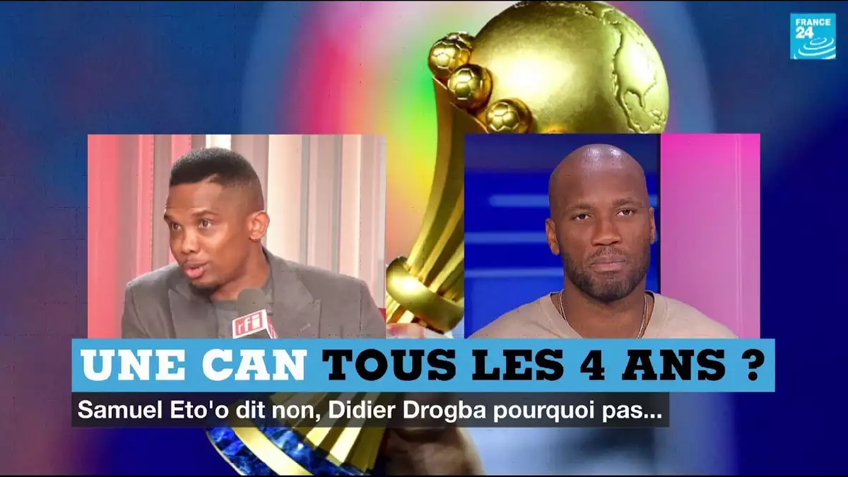 Une CAN tous les quatre ans ? Eto'o dit non, Drogba pourquoi pas Allo Trends Une CAN tous les quatre ans ? Eto'o dit non, Drogba pourquoi pas Allo Trends