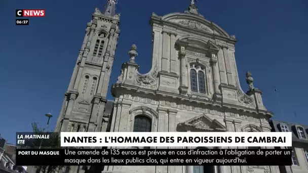 Nantes : l'hommage des paroissiens de Cambrai