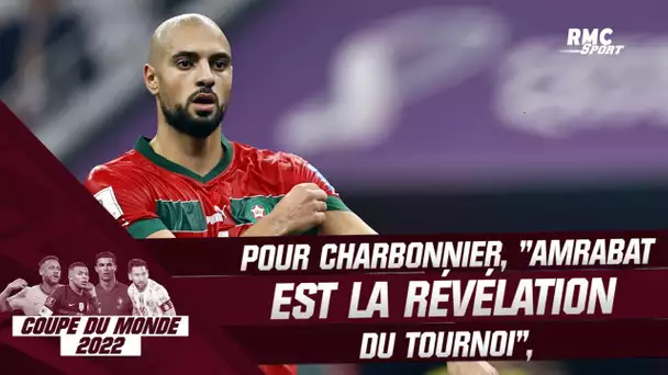 Coupe du monde 2022 : "Amrabat est ma révélation du tournoi", s’enflamme Charbonnier