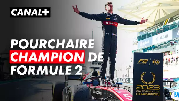 Théo Pourchaire Champion 2023 de Formule 2