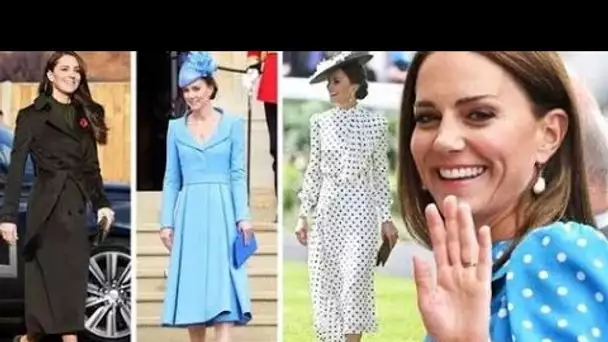 Le palais interdit au personnel d'annoncer des détails sur les tenues de Kate dans la nouvelle répre