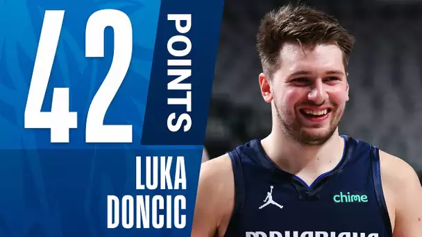 Luka Doncic DOES IT ALL With 42 PTS, 7 REB, 11 AST & 7 3PM In W!