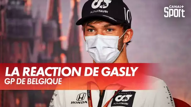 GP de Belgique : la réaction du pilote du jour Pierre Gasly