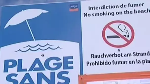 Le label « sans tabac » adopté par 53 plages françaises cet été !