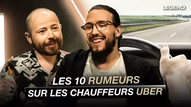 Les 10 rumeurs sur les chauffeurs Uber