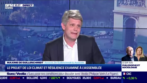 Maxime de Guillenchmidt (Guillenchmidt et associés) : Que penser du projet de loi climat ?