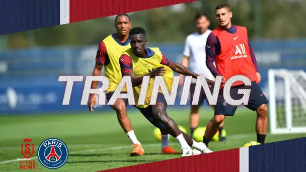 ⚽️ L'entraînement avant Stade de Reims v Paris Saint-Germain 🔴🔵