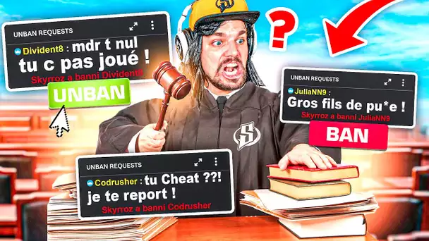 LE TRIBUNAL DES BANNIS sur TWITCH 🤯🔞