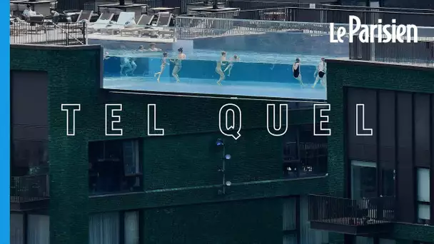 Londres : «Sky Pool», la piscine suspendue à 30 mètres au-dessus du vide