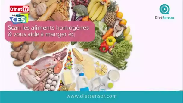 Diet Sensor scanne les aliments - CES 2016