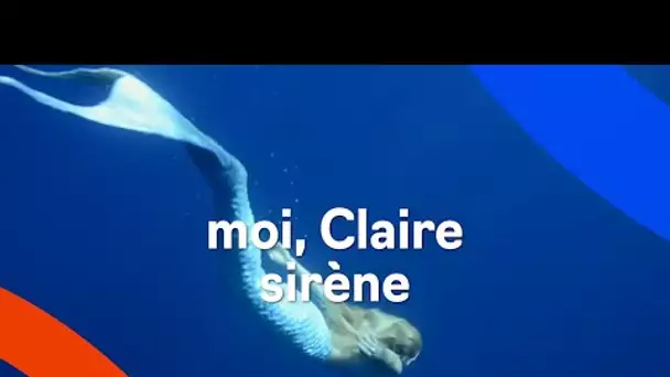 Claire, première sirène professionnelle de France