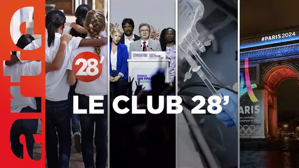 Uniforme à l'école, fin de vie, JO 2024, Harvard... : le Club 28' ! - 28 Minutes - ARTE