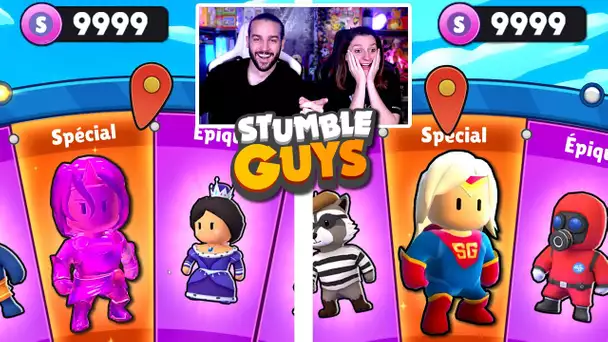 QUI AURA LE PLUS DE CHANCE ? DUEL DE PACK OPENING SUR STUMBLE GUYS !