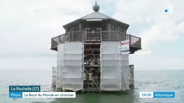 Le phare du bout du monde se refait une santé à La Rochelle