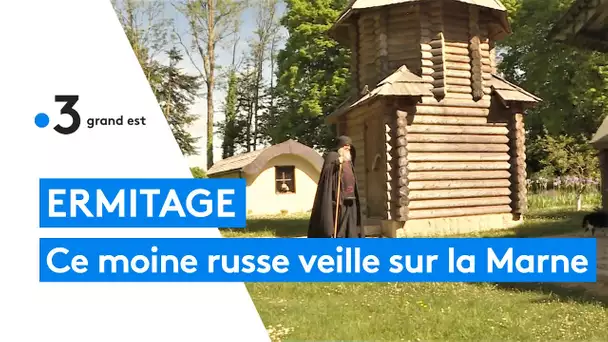 Que fait ce moine orthodoxe russe seul depuis 10 ans dans un village marnais ?