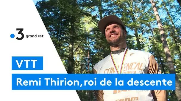 VTT: Rémi Thirion, la descente dans la peau