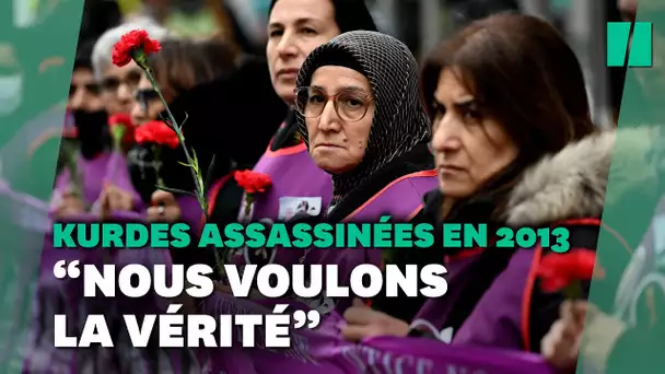 10 ans après l’assassinat de militantes kurdes, des milliers de personnes manifestent