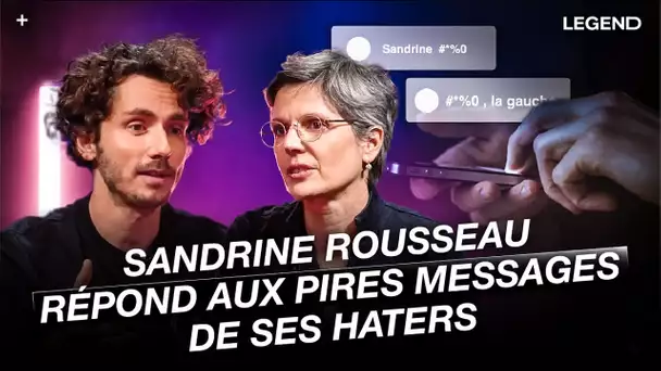 Sandrine Rousseau répond aux pires messages de ses haters