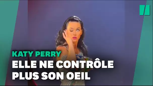 Qu'est-il arrivé à la paupière de Katy Perry pendant son concert ?