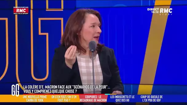 Macron face aux "scénarios de la peur" : "Il laisse faire le sale boulot !", tacle Marie-Anne Soubré