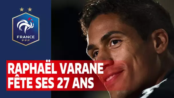 Raphaël Varane fête ses 27 ans, Equipe de France I FFF 2020