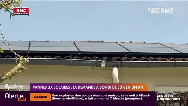 Panneaux solaires : la demande a bondi de 50% en un an