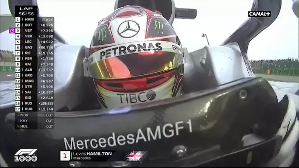 Victoire de Lewis Hamilton