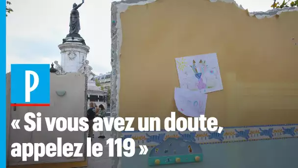 Violences familiales : trois murs en mémoire de trois enfants battus à mort