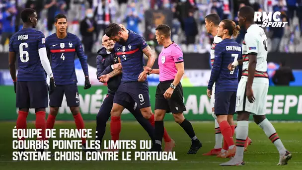 Équipe de France : Courbis pointe les limites du système choisi contre le Portugal
