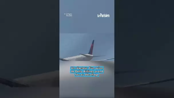 Un avion de Delta Airlines prend feu au décollage