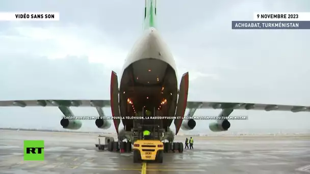 🇹🇲 Turkménistan : un avion chargé d'aide humanitaire décolle pour Gaza