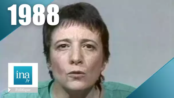 Arlette Laguiller - Campagne présidentielle 1988 | Archive INA