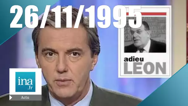 20h France 2 du 26 novembre 1995 - Léon Zitrone est mort | Archive INA