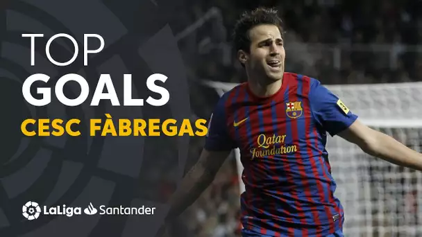 Cesc Fàbregas: Golazos con el FC Barcelona en LaLiga Santander